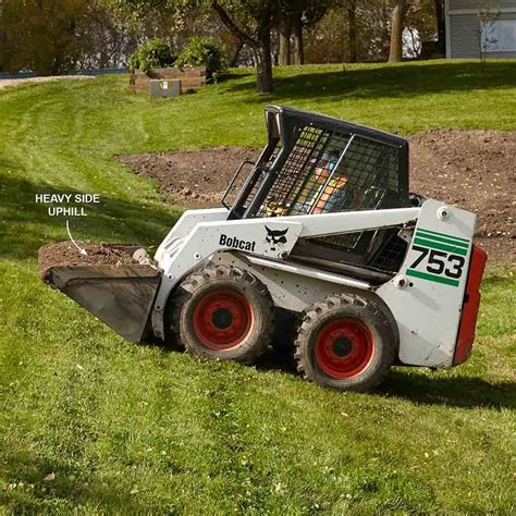 describe how to safely steer out of a skid|operating a bobcat skid steer.